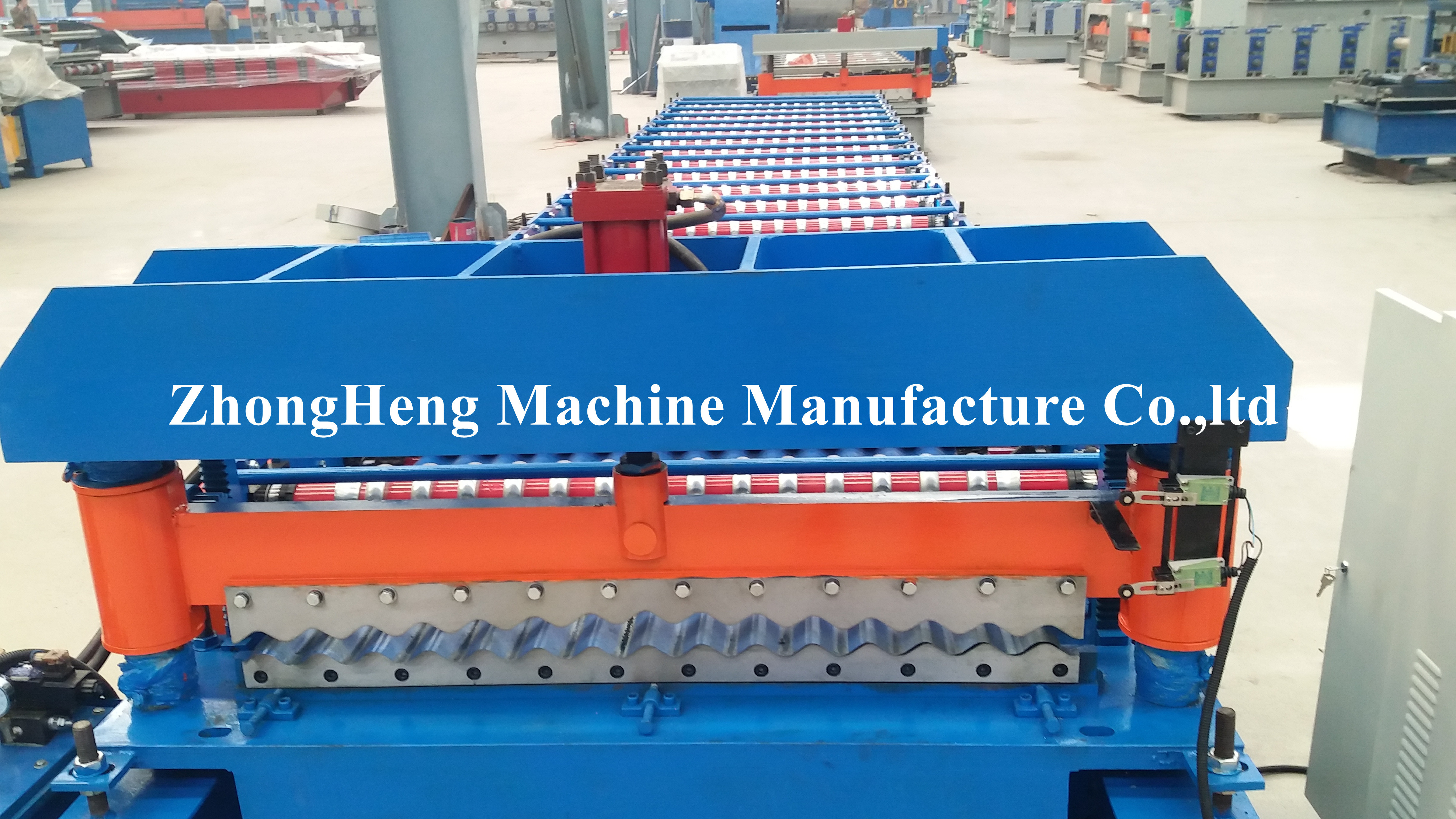 380V 3 Phase Metal Roofing Roll Forming Machine With Cr12 rollers