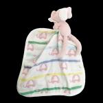 ODM OEM Elephant Baby Sleep Comforter Cotton Soft Animal Baby Comforter Toy