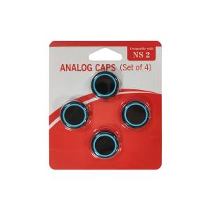 Wholesale Anti-Slip Texture Multi Colors Silicone Thumbstick Caps for Nintendo Switch 2 Blister Package from china suppliers