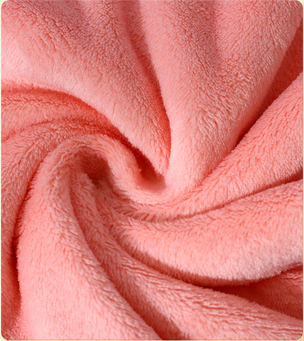 Home and Hotel Coral Fleece Bath Towel Set with Highly Absorbent Microfiber Material