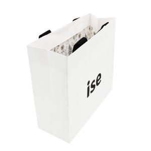 Wholesale Crepack Two Sides Eco Friendly 200gram C2S Luxury Paper Shopping Bag With Silk Ribbon Handle from china suppliers