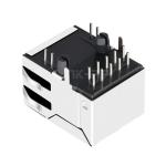 LPJG16402AQNL 1000 Base-T RJ45 Yellow/Green&Orange 10P8c Modular Connector