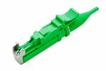 0.9mm Green Simplex Fiber Optical Connector APC UPC APC E2000 Fiber Connector