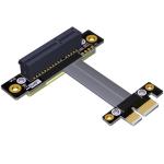 PCIe 3.0 X16 PCI Express 90 Degree GUP With 3.3v/12v Power LED (20cm)