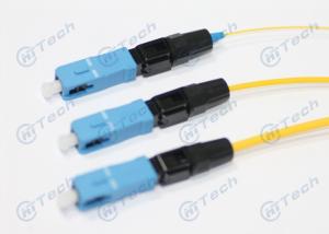 Wholesale High Accurate Fiber Optic Connectors Blue Color For FTTH / FTTB / FTTX Network from china suppliers