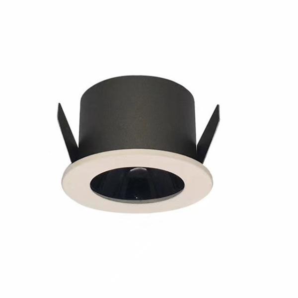 3W dark black mini spotlight Non-dim / switch / triac /0-10V / DALI dimmable