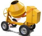 Mobile Concrete Mixer Machine 350L Small Gasoline Diesel Seft-Load Concrete