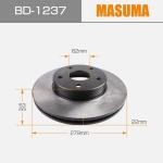 DDF777 High Carbon Rear Front Brake Discs 43512-28070 43512-28080 for Toyota