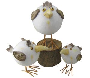 Wholesale Handcrafted Garden Sculptures And Ornaments , Chicken Garden Ornaments from china suppliers