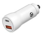 PD QC 20W USB A USBC Dual Ports Car Fast Charger Smartphone With Light Output 2