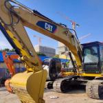 Low working hours excavator bucket CAT320D used excavator used case digger