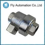 Silver Pneumatic Manual Valve RC3/4 XQ Series 3 Position 5 - Port