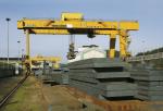 Large Capacity Electric Double Girder Gantry Crane A5-A8 Working Duty Q235B /