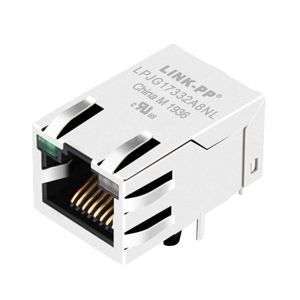 Belfuse SI-51009-F Compatible LINK-PP LPJG17332A8NL 100/1000 Base-T Tab Up Green