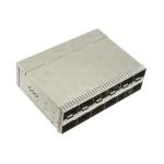 2347721-5 zSFP+ Cage 2x6 Port With Integrated Connector 56 Gb/s EMI Springs