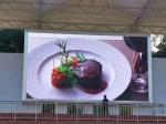 Commercial Building Led P10 Outdoor Full Color Display Brightness 5800cd/Sqm