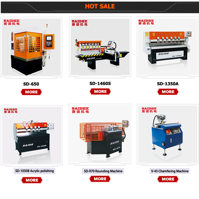 SD-650 Acrylic High-speed Diamond Polishing Machine Profiled Polishing Machine For Acrylic
