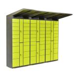 20 Doors 24 Hour Parcel Delivery Locker Easy Pick Up Smart Customized Deputy