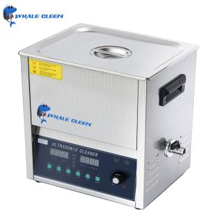 Wholesale Blue Whale Concave Surface 10L Tabletop Ultrasonic Cleaner 20-80C Adjustable from china suppliers