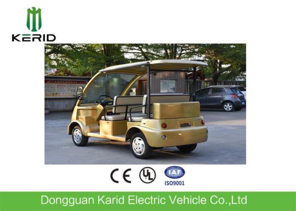 4 Seater Battery Powered Electric Tourist Vehicles For Real Estate , Amusement