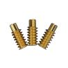 Buy cheap Brass Cnc Worm Gear 120mm Length 1 Lead 0.5 Module For Gear Motor ISO/ 7 from wholesalers