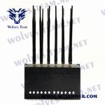 GSM CDMA 240VAC Lojack Jammer 12 Band VHF UHF 24W For Cell Phone