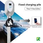 GBT Wall Charger for Home Wall Box 7/11/22kw EV Charging Station Operate 380v
