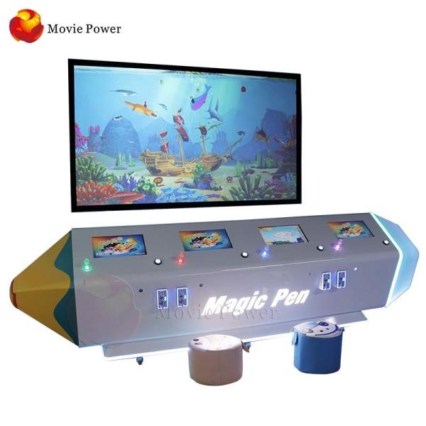 Virtual Reality Spray Paint Simulator Indoor Interactive Media Wall Display
