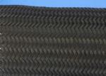 Black Expandable Wire Heat Protection Sleeve For Cable Harness