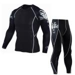 Quick Dry Uv Protection Gym Track Gym Rash Suit Men Sport Set