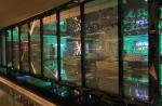 High Brightness P7.8 Transparent Glass Led Screen 281trillion IC 2038