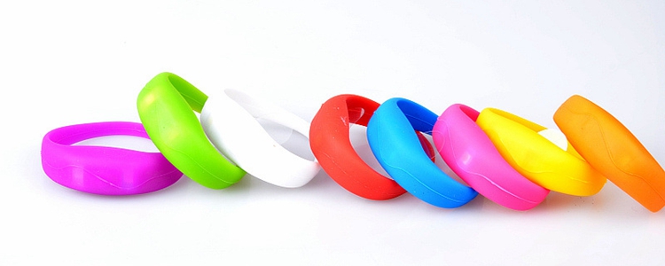 Custom Light Up Long Range Rfid Bracelet Non - Irritating For Night Running