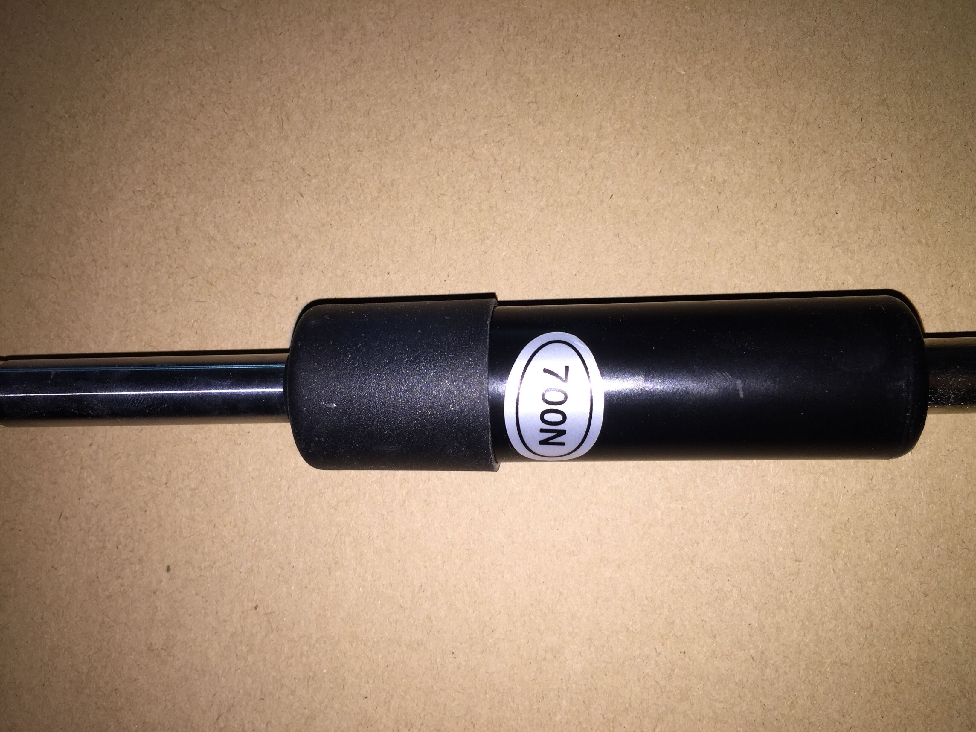 200N Compression Gas Springs With Dust Cover Extended Length 180mm