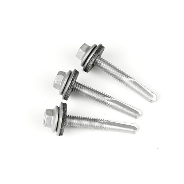 GB Hex Flange Head Tek Roof Screw Ruspert Bimetallic Bi-Metal Self Drilling