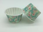 Special Custom Cute PET Baking Cups Light Blue Cupcake Liners For Souffle Pastry