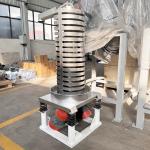 Stainless steel vertical screw elevator potassium nitrate rubber vibrating