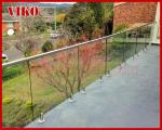 Glass Spigot For Glass Railing VH110SB Glass Spigot Tempered glass 304 stainless