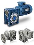 ODM NMRV Worm Gear Reducer Double Shaft 50:1 Ratio Gearbox