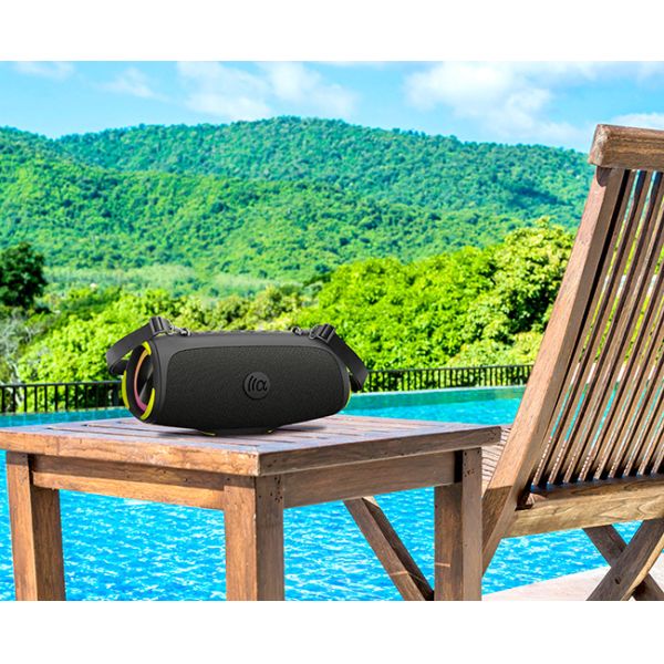 4Ω Impedance V5.3 Bluetooth Outdoor Party Speaker for Outdoor Entertainment