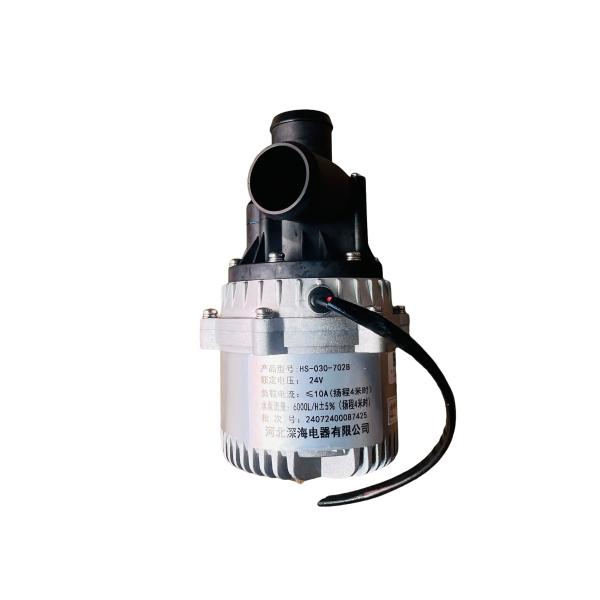 Yutong New Energy Bus Water Pump Assembly 6000L/h 24V Φ38mm PN 8101-06172 / HS