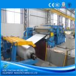 Galvanised Steel Sheet Slitter Cutter Machine With Circular Knife Blade PLC