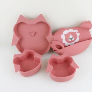 Wholesale Heat Resistant Silicone Bowl Dishwasher Set Safe Temperature Range -40℃~230℃ from china suppliers