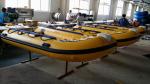 3.6 M Transparent Inflatable Boat 164 Cm Width Lightweight Impact Resistance