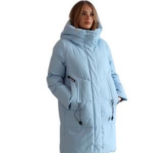 Wholesale FODARLLOY Ladies Warm Hooded Cotton-padded Clothes Slim Long Down Winter Jackets Women Coats Woman Coat Elegant Casual Thick from china suppliers