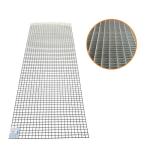 20-200mm Aperture Silver Hot-Dip Galvanized Welded Wire Mesh Fence Panel for