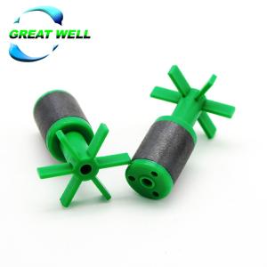 Wholesale Customized Ferrite Round Ring Magnets , ODM Magnetic Water Pump Rotor ROHS from china suppliers