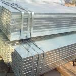 Pre Galvanized Welded Rectangular Steel Hollow Pipe Section Prefab House Steel