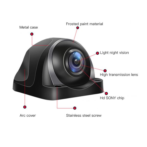 ODM Sony IMX225 Digital Wireless Side View Camera System 10in 4 Splits Screen