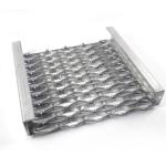 Stair Treads Anti Skid Plates Perforated Walkway Round Metal Mesh ISO Passed