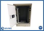 Galvanized Steel IP55 20U Outdoor Electrical Cabinet 720x720x1300mm